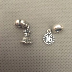 RETIRED authentic Pandora charms (16 set)